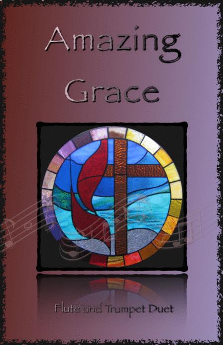 Amazing Grace Gospel Style For Flute And Trumpet Duet Sheet Music