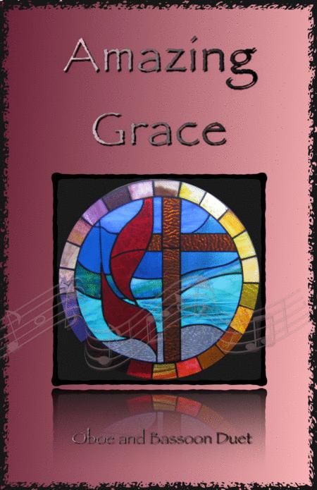 Amazing Grace Gospel Style For Oboe And Bassoon Duet Sheet Music