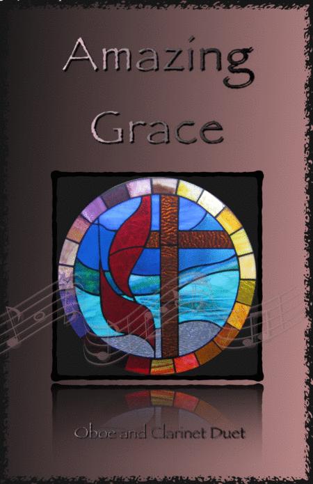 Amazing Grace Gospel Style For Oboe And Clarinet Duet Sheet Music