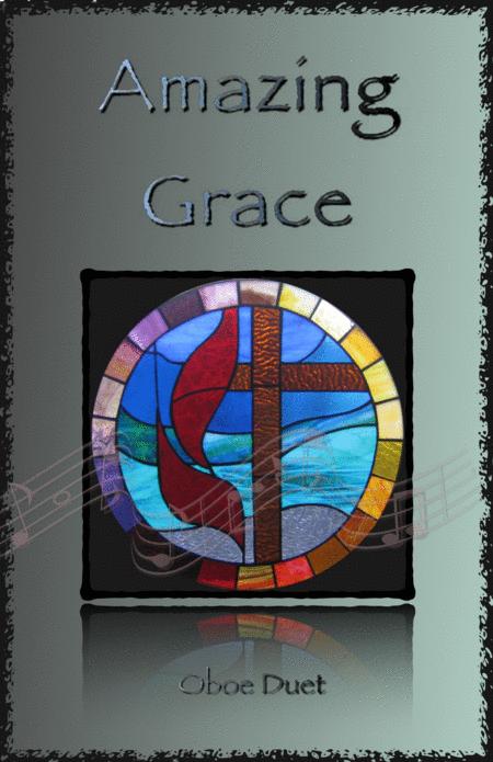 Amazing Grace Gospel Style For Oboe Duet Sheet Music