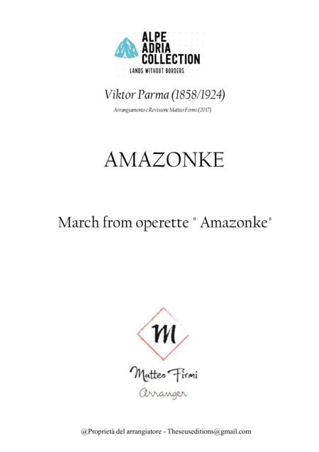 Amazonke March From Operette Amazonke Sheet Music