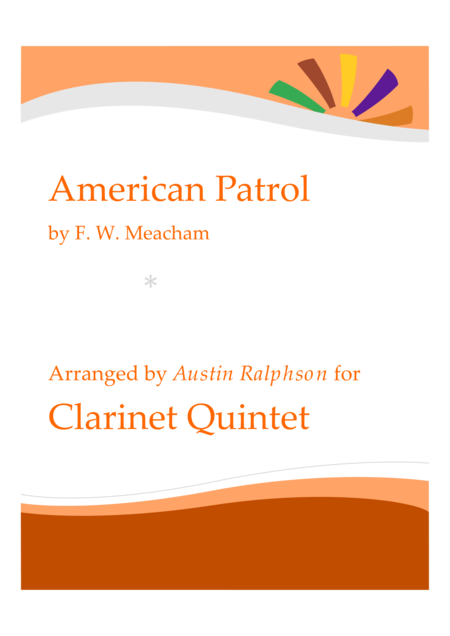 American Patrol Clarinet Quintet Sheet Music