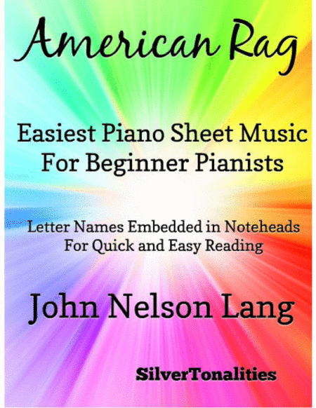 American Rag Easiest Piano Sheet Music For Beginner Pianists Sheet Music