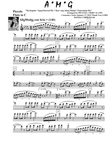 Free Sheet Music Amg