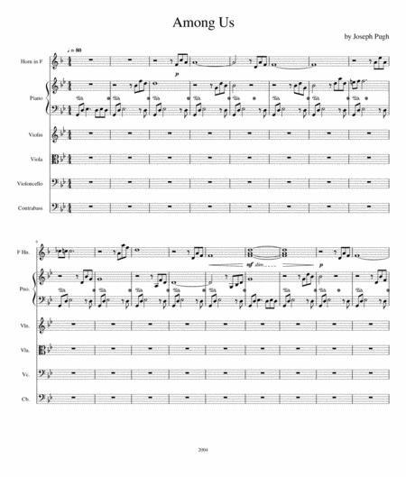 Among Us Sheet Music