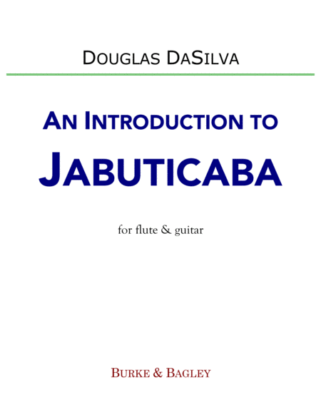 An Introduction To Jabuticaba Sheet Music