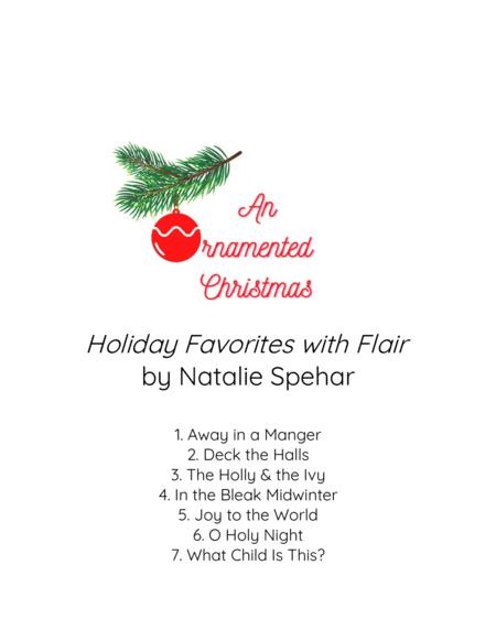 An Ornamented Christmas For Solo Violin Holiday Favorites With Flair Sheet Music