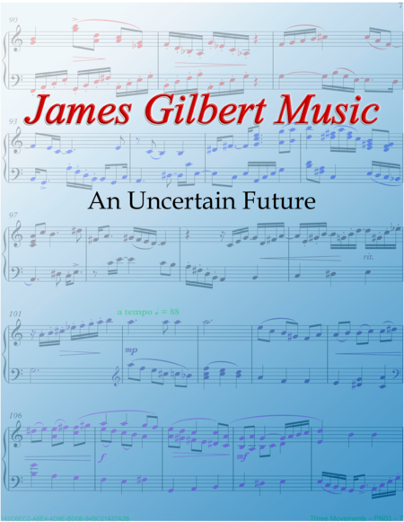 An Uncertain Future Sheet Music