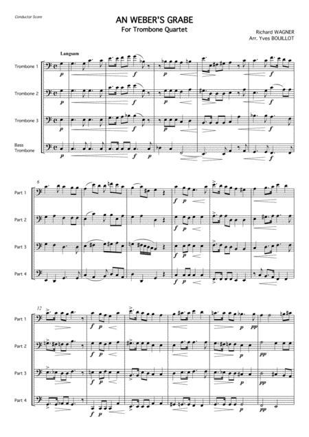 An Webers Grave Sheet Music