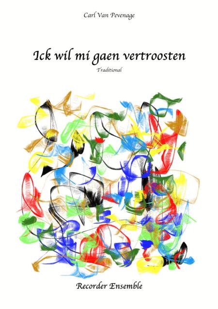 An008r E C Ick Wil Mi Gaen Vertroosten Sheet Music