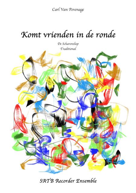 An017r E C Komt Vrienden In De Ronde De Scharensliep Sheet Music