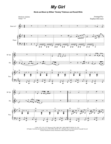 Free Sheet Music Ange Flgier Le Cor For Solo Horn And Concert Band Timpani Part