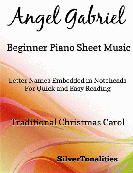 Angel Gabriel Beginner Piano Sheet Music Sheet Music