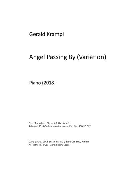 Angel Passing By Sheet Music