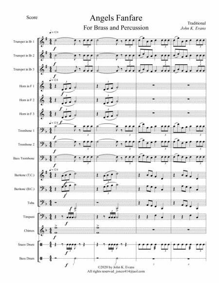 Angels Fanfare Sheet Music