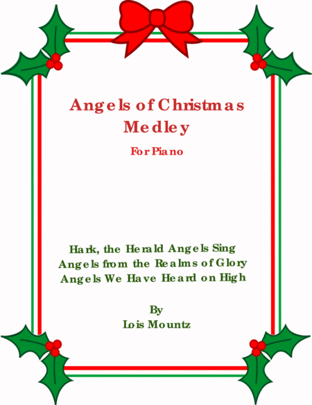 Angels Of Christmas Medley For Keyboard Sheet Music