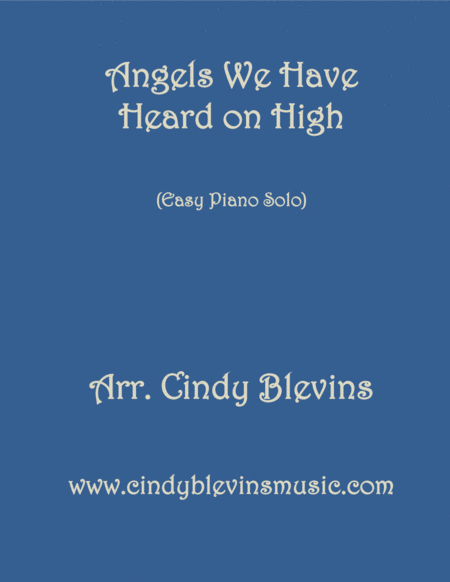 Free Sheet Music Angels We Have Heard On High Arranged For Easy Piano Solo
