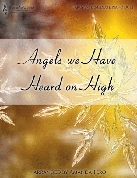 Free Sheet Music Angels We Have Heard On High Duet