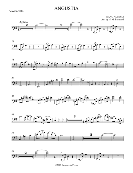 Angustia Sheet Music