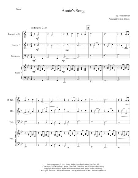 Annie Song Sheet Music