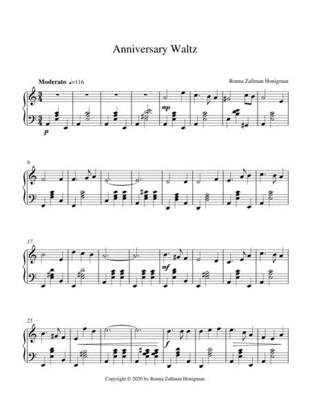 Anniversary Waltz Sheet Music