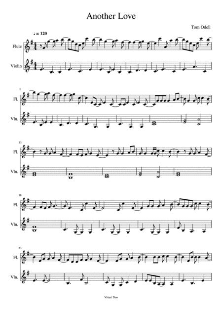 Another Love Sheet Music