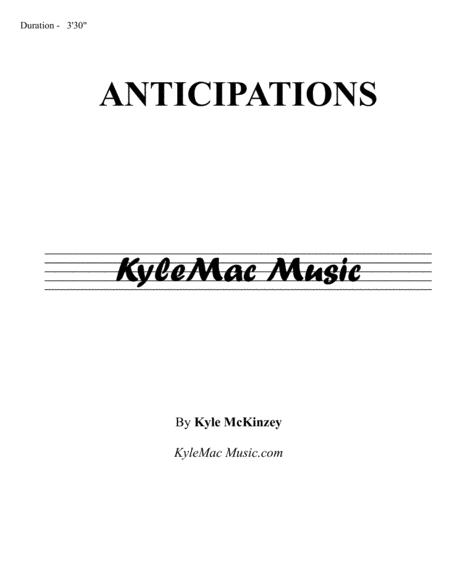 Anticipations Sheet Music