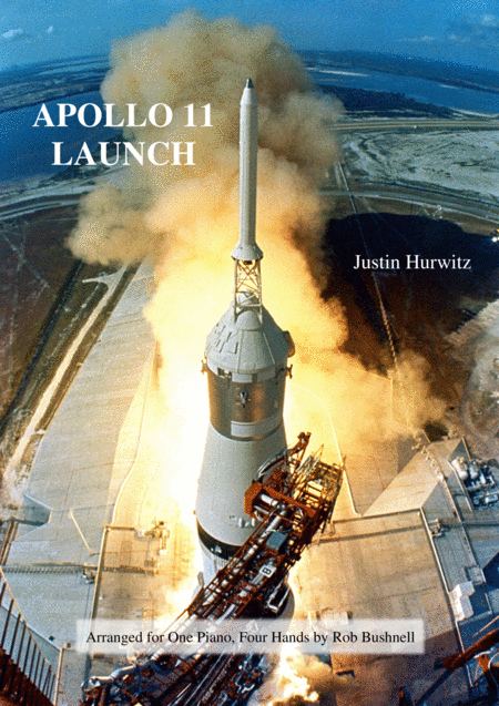Free Sheet Music Apollo 11 Launch From The Film First Man Justin Hurwitz Piano Duet One Piano Four Hands