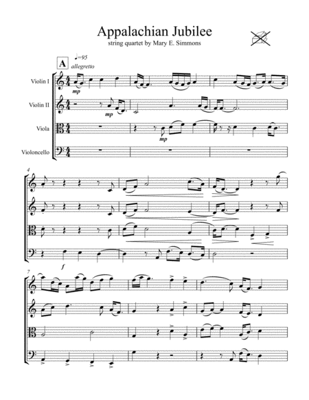 Appalachian Jubilee Sheet Music