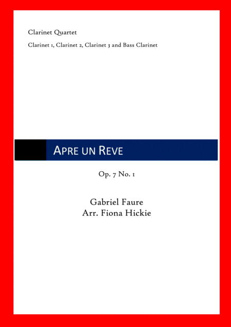 Apre Un Reve Sheet Music