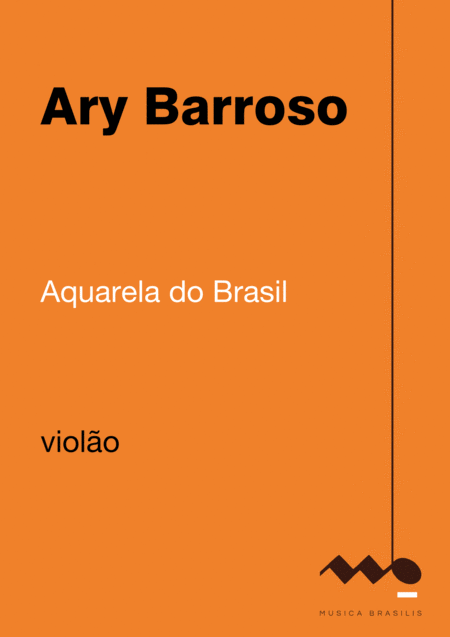 Aquarela Do Brasil Violo Sheet Music