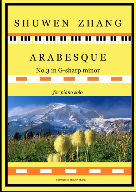 Arabesque No 3 In G Sharp Minor Sheet Music