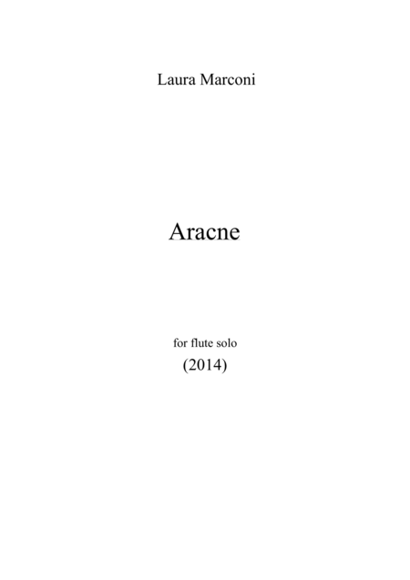 Aracne Sheet Music