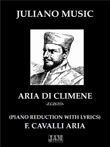 Free Sheet Music Aria Di Climene Piano Reduction With Lyrics F Cavalli