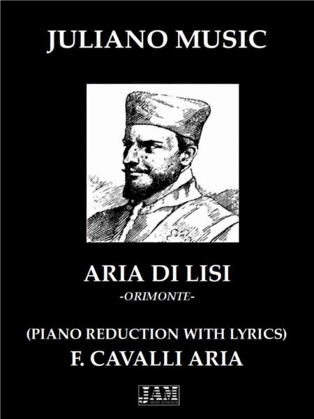 Free Sheet Music Aria Di Lisi Piano Reduction With Lyrics F Cavalli