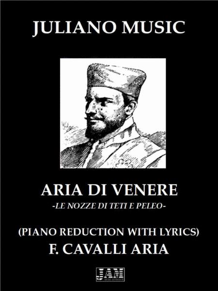 Free Sheet Music Aria Di Venere Piano Reduction With Lyrics F Cavalli