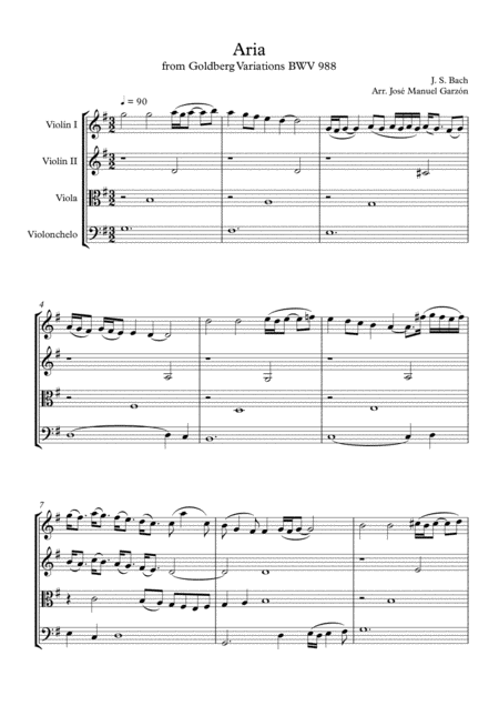 Aria Sheet Music