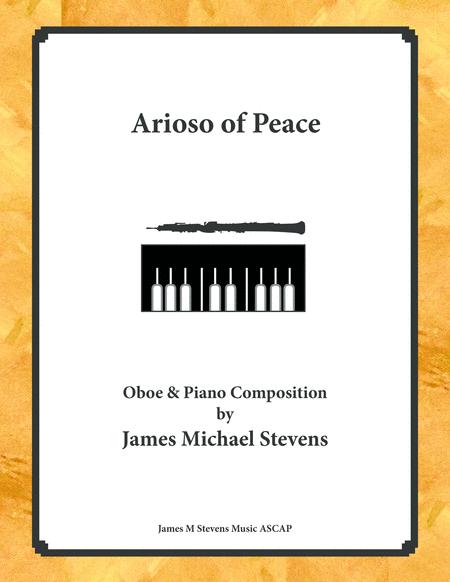 Arioso Of Peace Oboe Piano Sheet Music