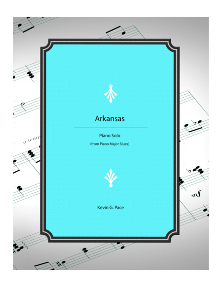 Arkansas A Jazzy Piano Solo Sheet Music