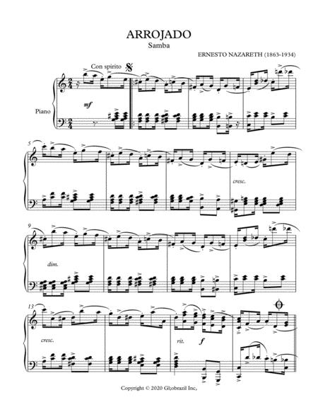 Arrojado Sheet Music