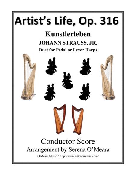 Artists Life Op 316 Conductor Score Sheet Music