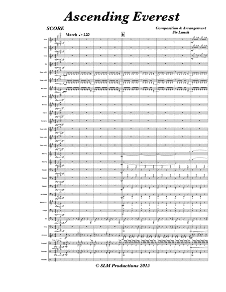 Free Sheet Music Ascending Everest