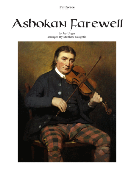 Ashokan Farewell For String Orchestra Sheet Music