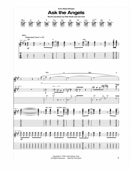 Free Sheet Music Ask The Angels