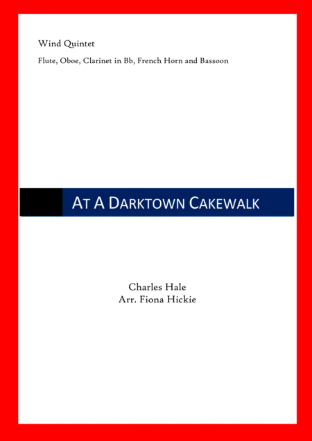 At A Darktown Cakewalk Sheet Music