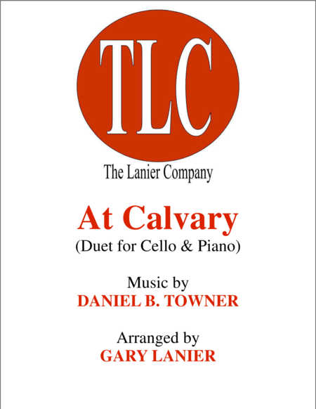 At Calvary Duet Cello And Piano Score And Parts Sheet Music