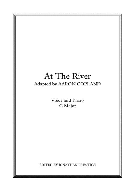 At The River C Major Sheet Music