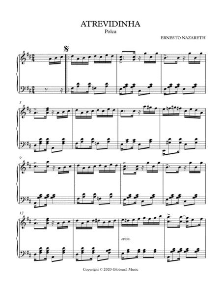 Atrevidinha Sheet Music