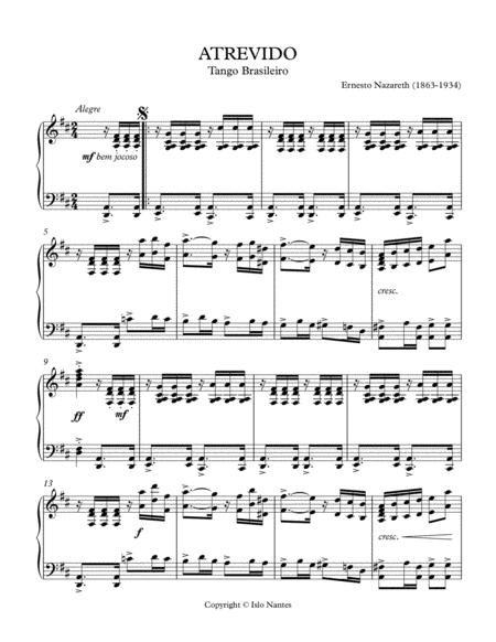 Atrevido Sheet Music