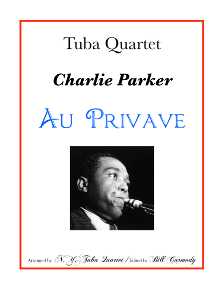 Au Privave Sheet Music